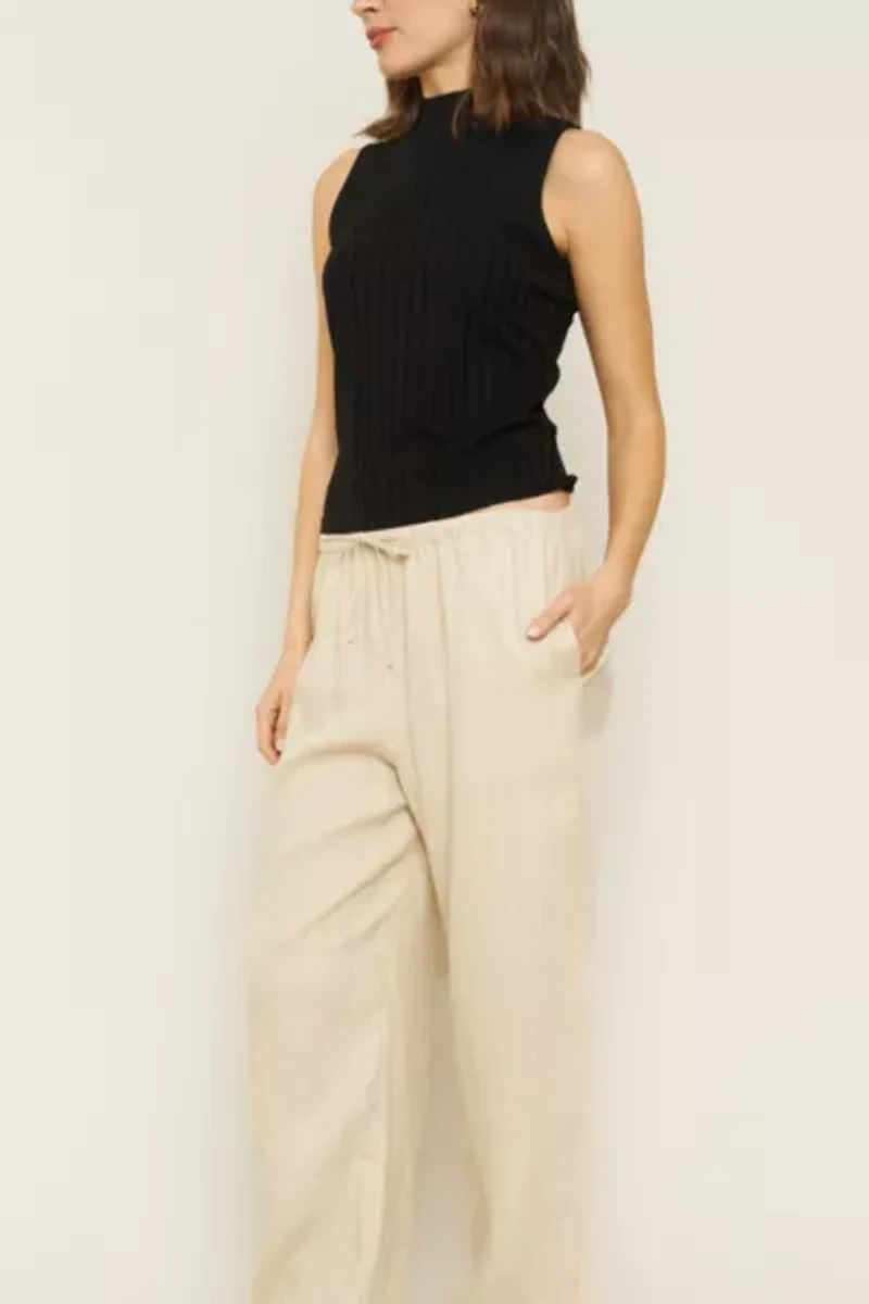 Whimsy + Row Madeline Ribbed Sleeveless Top