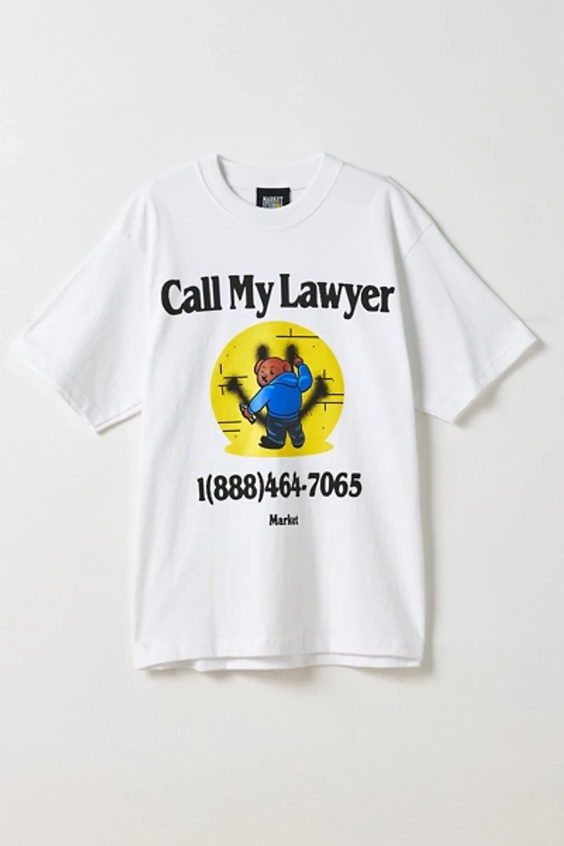 Market Studios X Smiley Call My Lawyer Graphic Tee