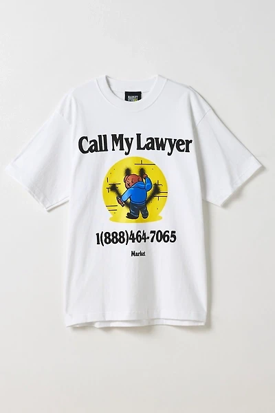 Market Studios X Smiley Call My Lawyer Graphic Tee