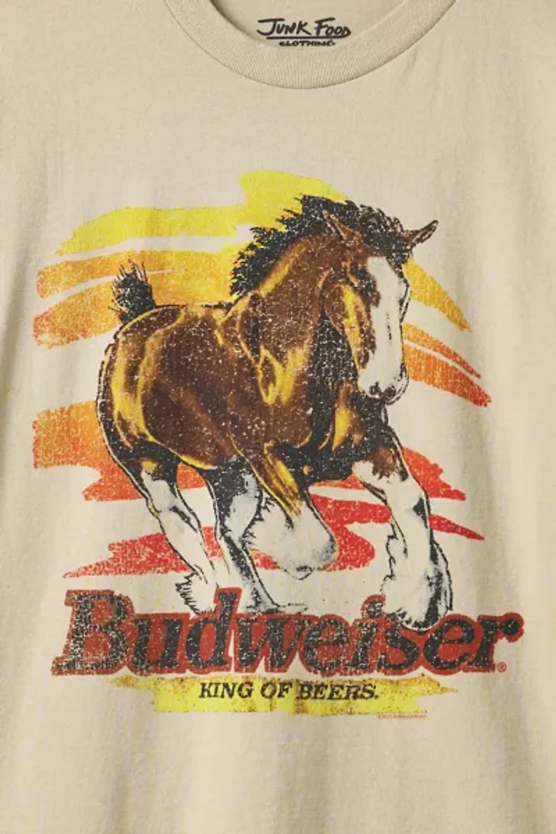 Budweiser Clydesdale Cotton Graphic Tee