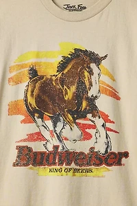 Budweiser Clydesdale Cotton Graphic Tee
