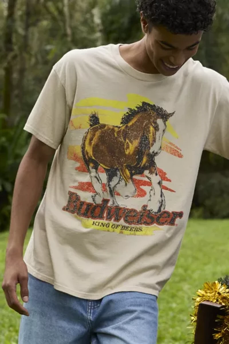 Budweiser Clydesdale Cotton Graphic Tee