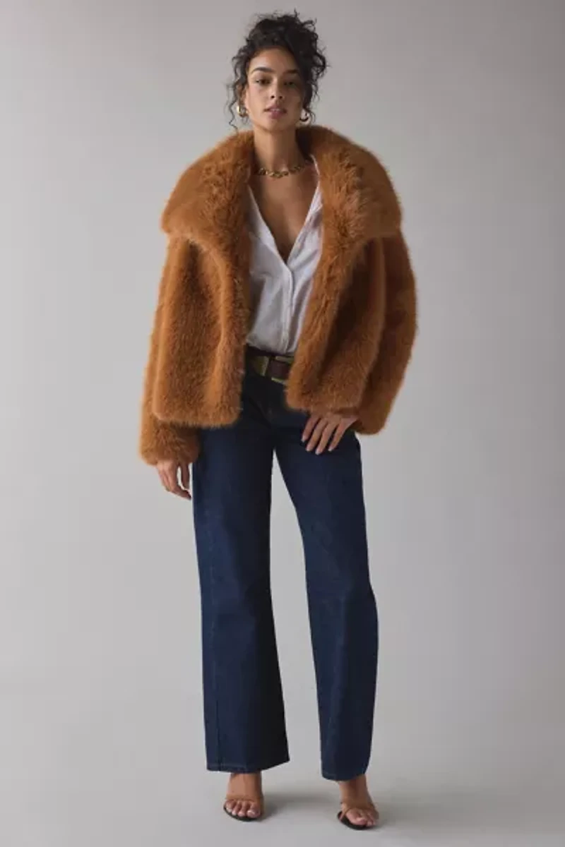 Azalea Wang Regina Faux Fur Jacket
