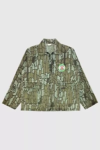 Vintage 1990's Trebark Patched Camo Jacket