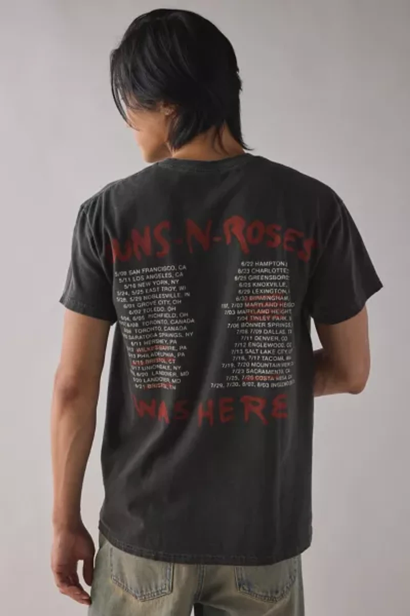 Guns N' Roses Was Here Tour Graphic Tee