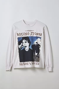 Rolling Stones Bridges To Babylon Graphic Long Sleeve Tee