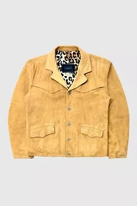 Vintage 1960's Brent Cropped Western Suede Jacket