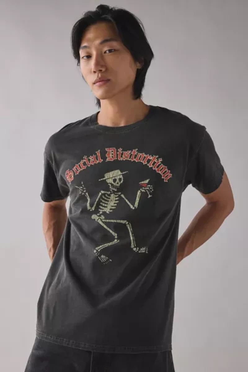 Social Distortion Skeleton Graphic Tee