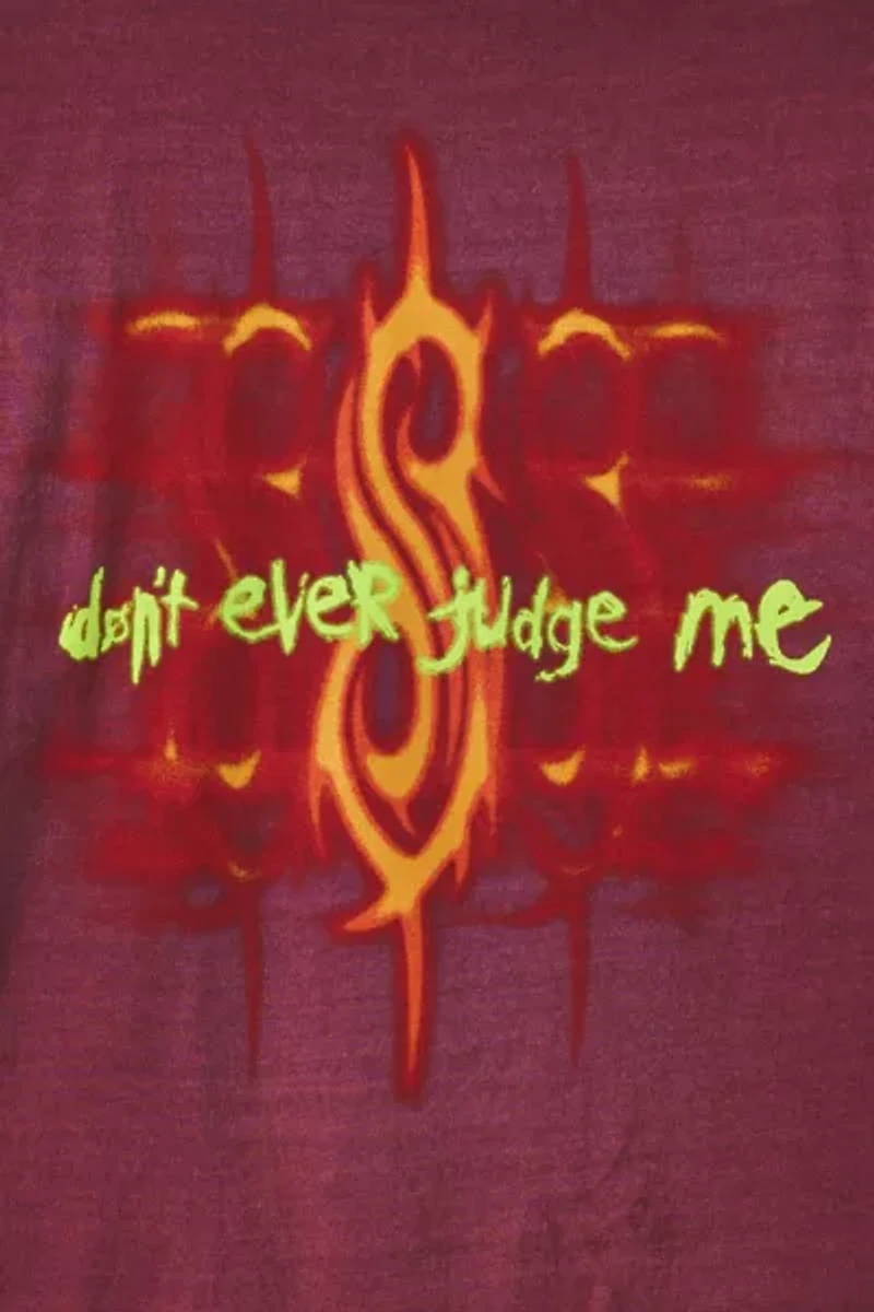 Slipknot Don't Ever Judge Me Graphic Tee