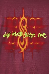 Slipknot Don't Ever Judge Me Graphic Tee