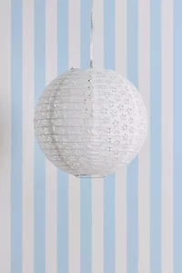 Lace Printed Round Paper Lantern Pendant Shade