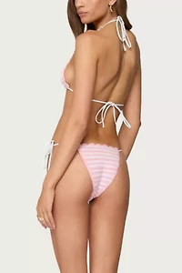 Edikted Azalea Crochet String Bikini Bottom