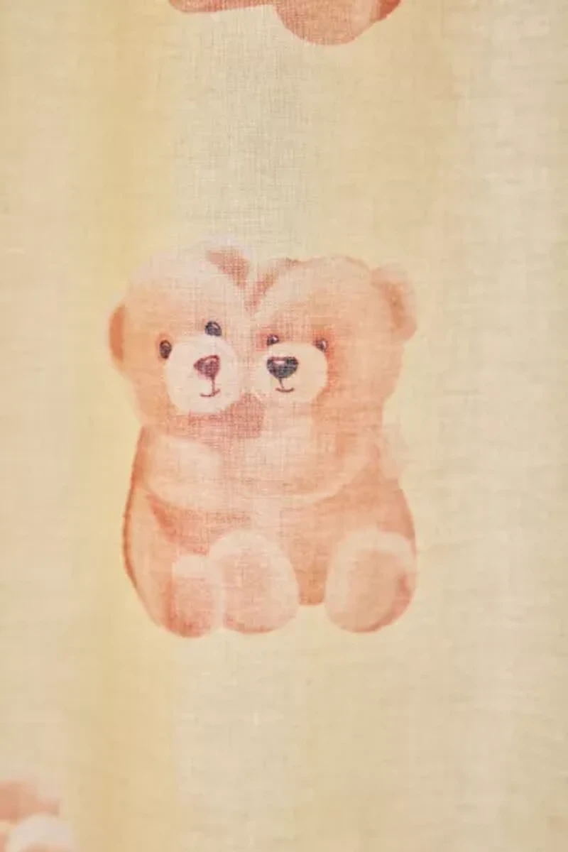 Bears Patterned Shower Curtain