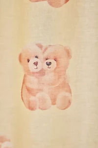 Bears Patterned Shower Curtain