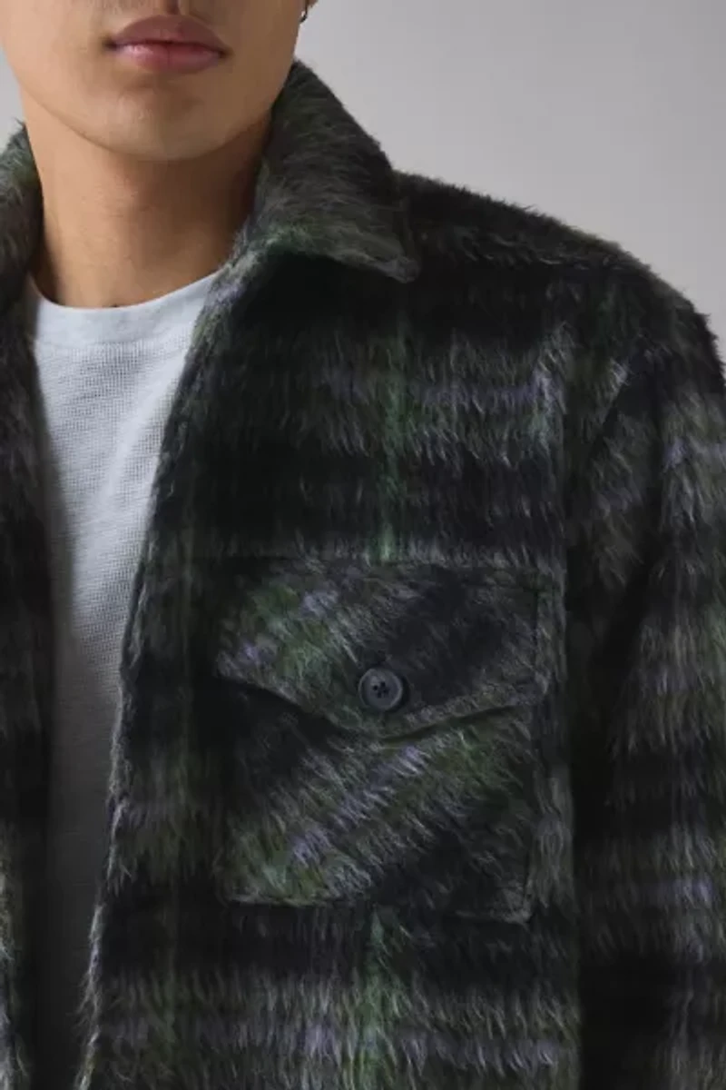 BDG Shaggy Shirt Jacket
