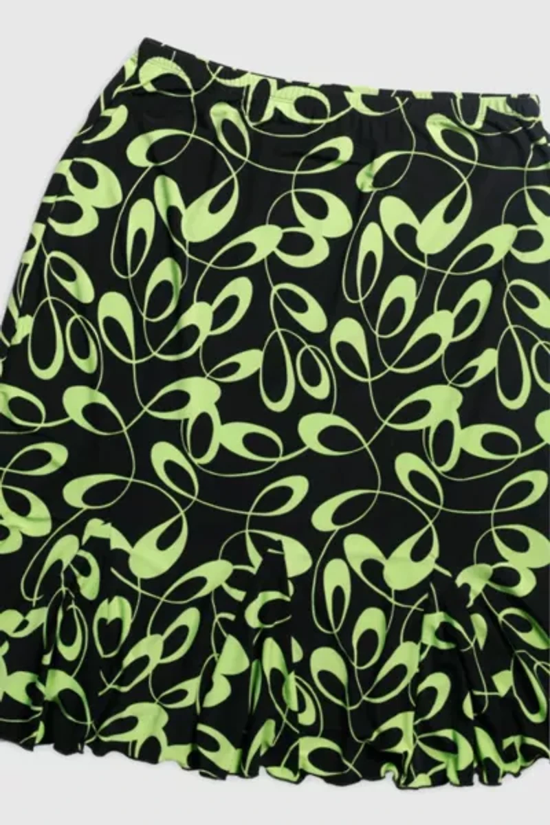 Vintage Ruffled Skirt