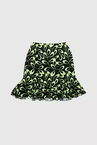 Vintage Ruffled Skirt