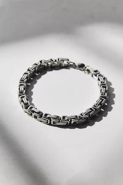 Stainless Steel Box Link Chain Bracelet