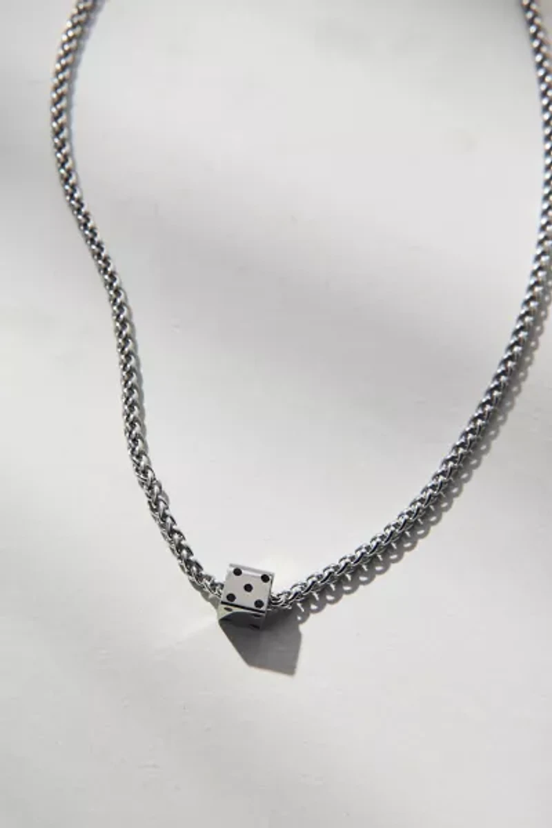 Dice Charm Waterproof Necklace