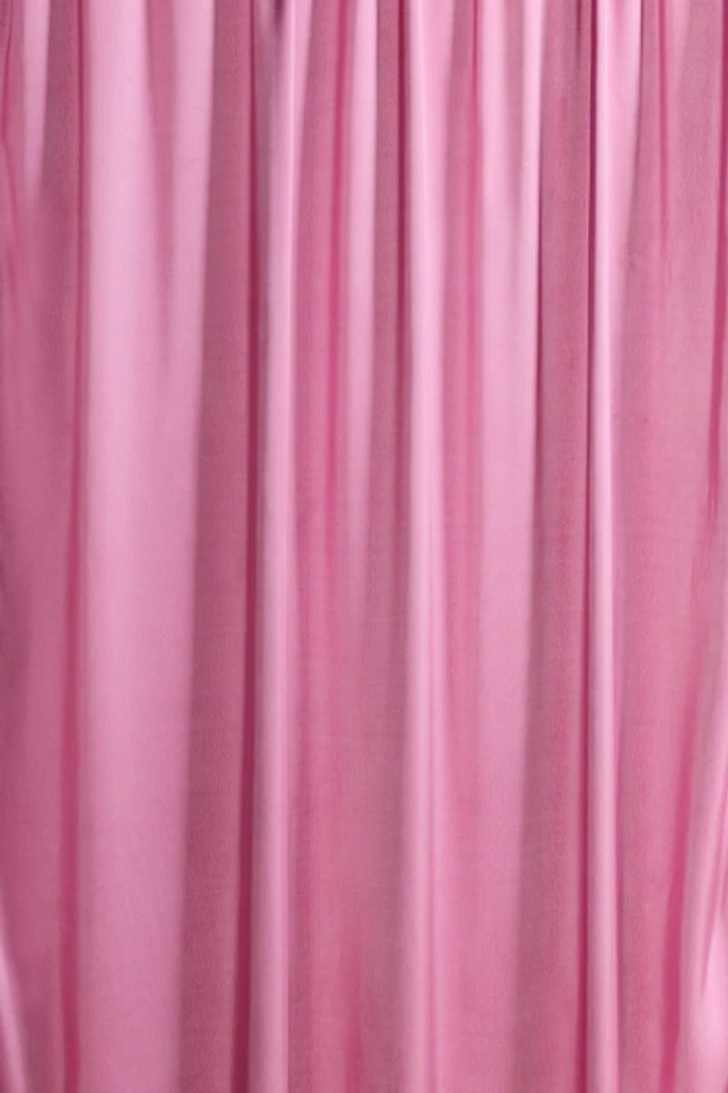 Satin Roman Shade Window Panel