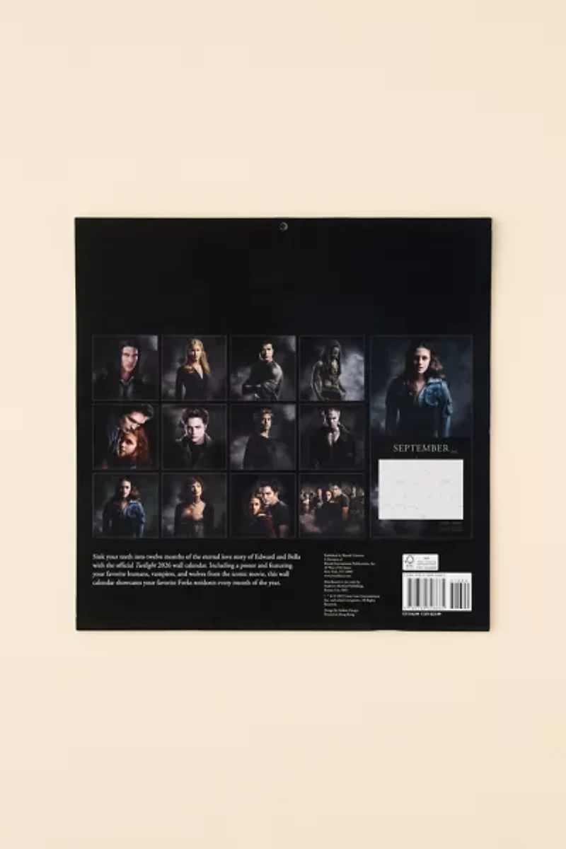 Twilight 2026 Wall Calendar