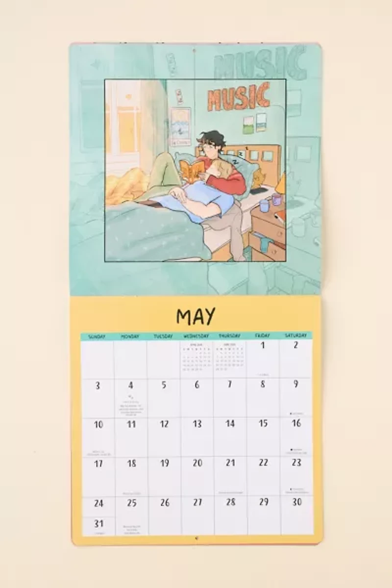 Heartstopper 2026 Wall Calendar