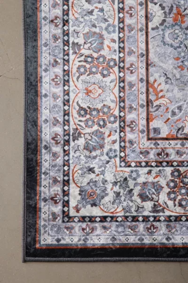 Easton Medallion Printed Rug