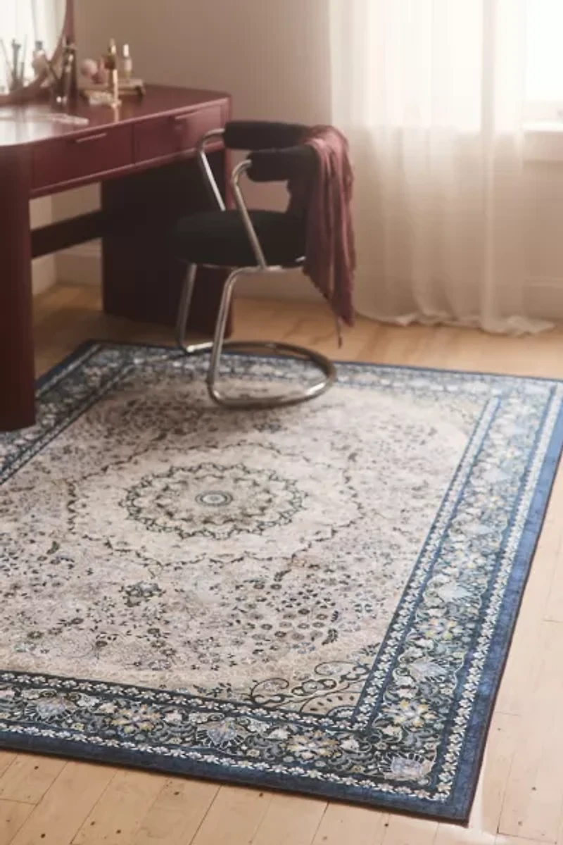 Elora Medallion Printed Rug
