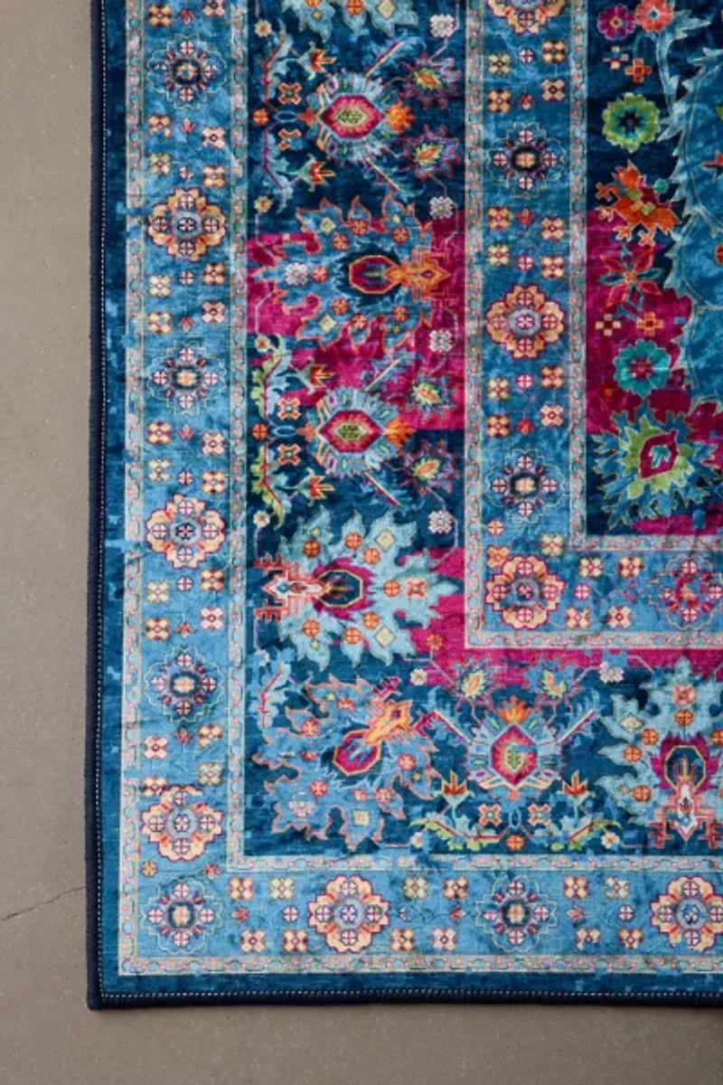 Edith Medallion Printed Rug