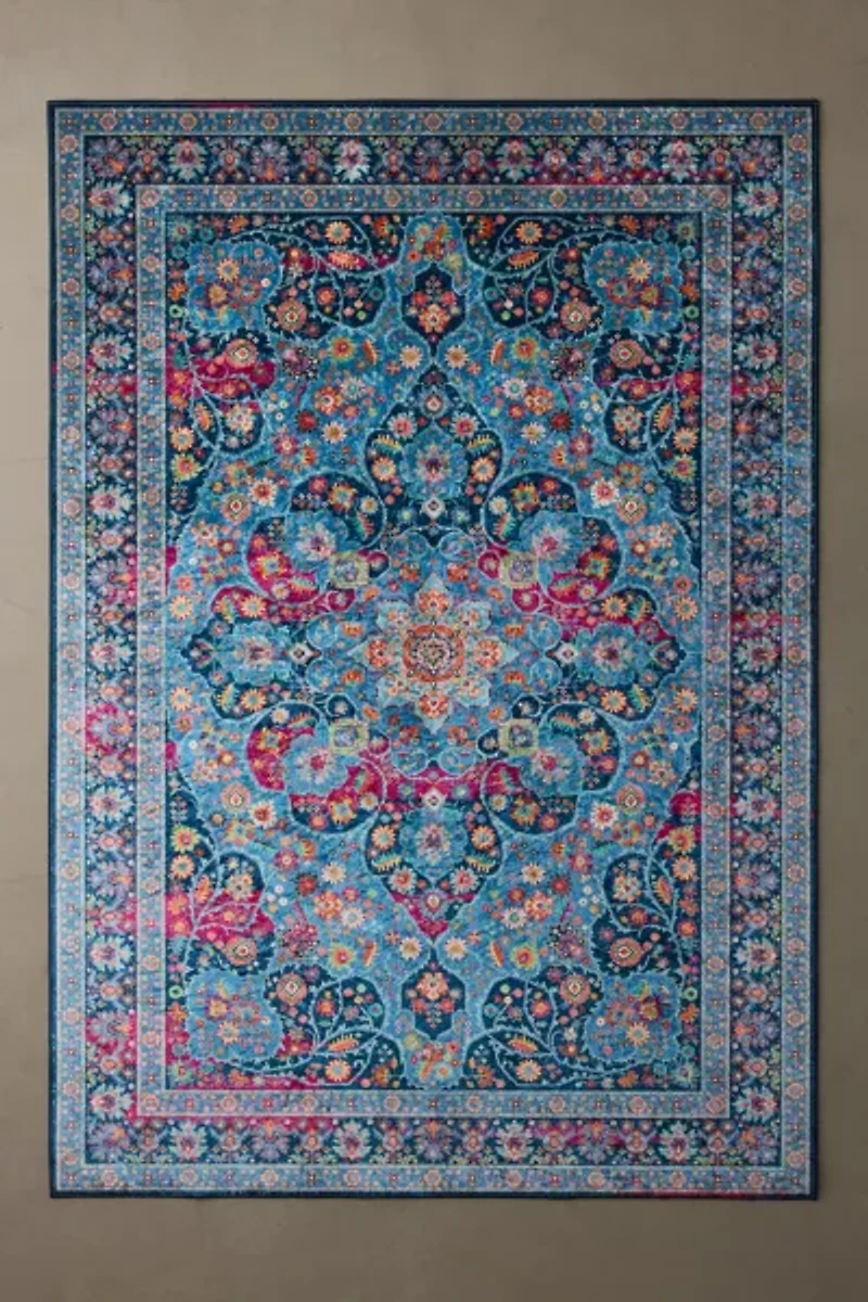 Edith Medallion Printed Rug