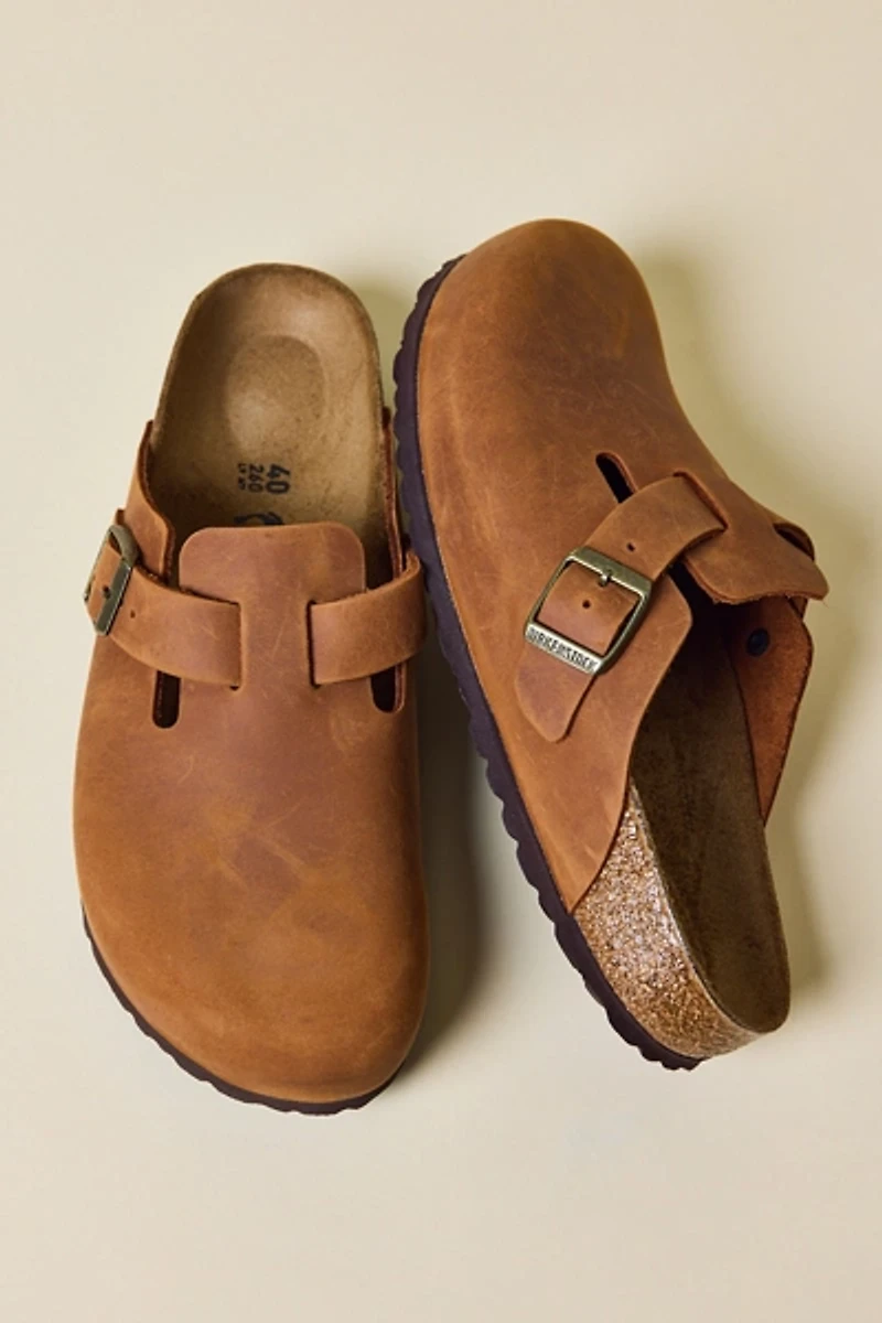 Birkenstock Women's Boston Oiled Leather Clog