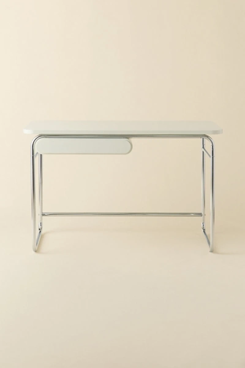 Boden Chrome Writing Desk