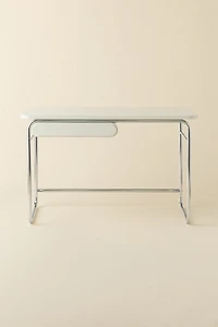 Boden Chrome Writing Desk