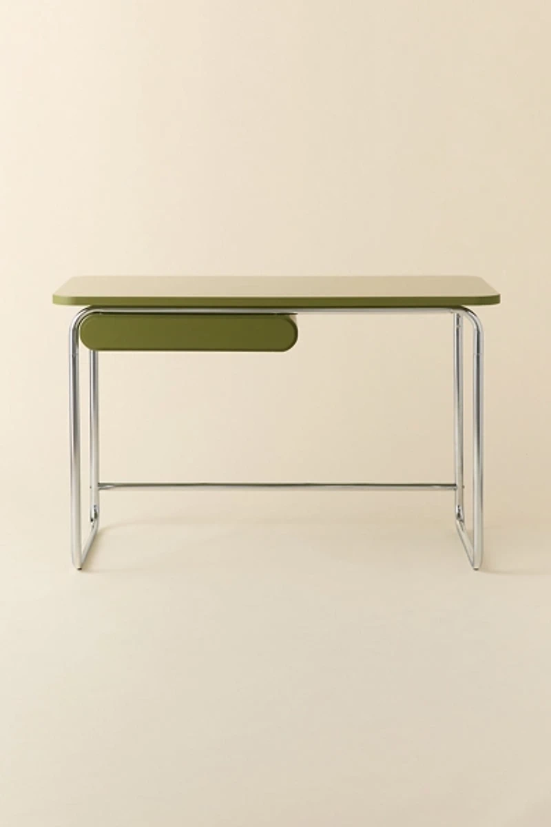 Boden Chrome Writing Desk