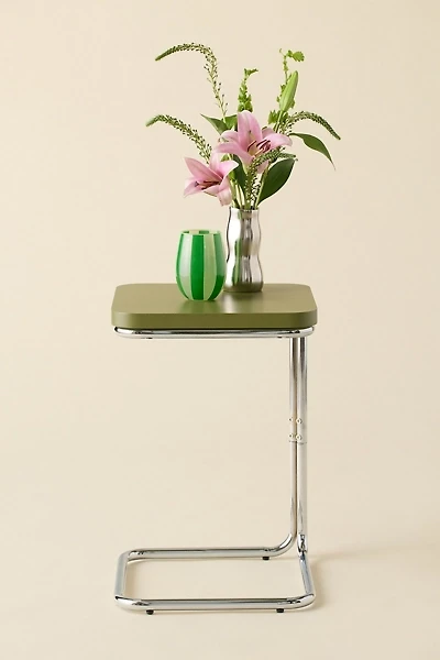 Boden Chrome C-Side Table