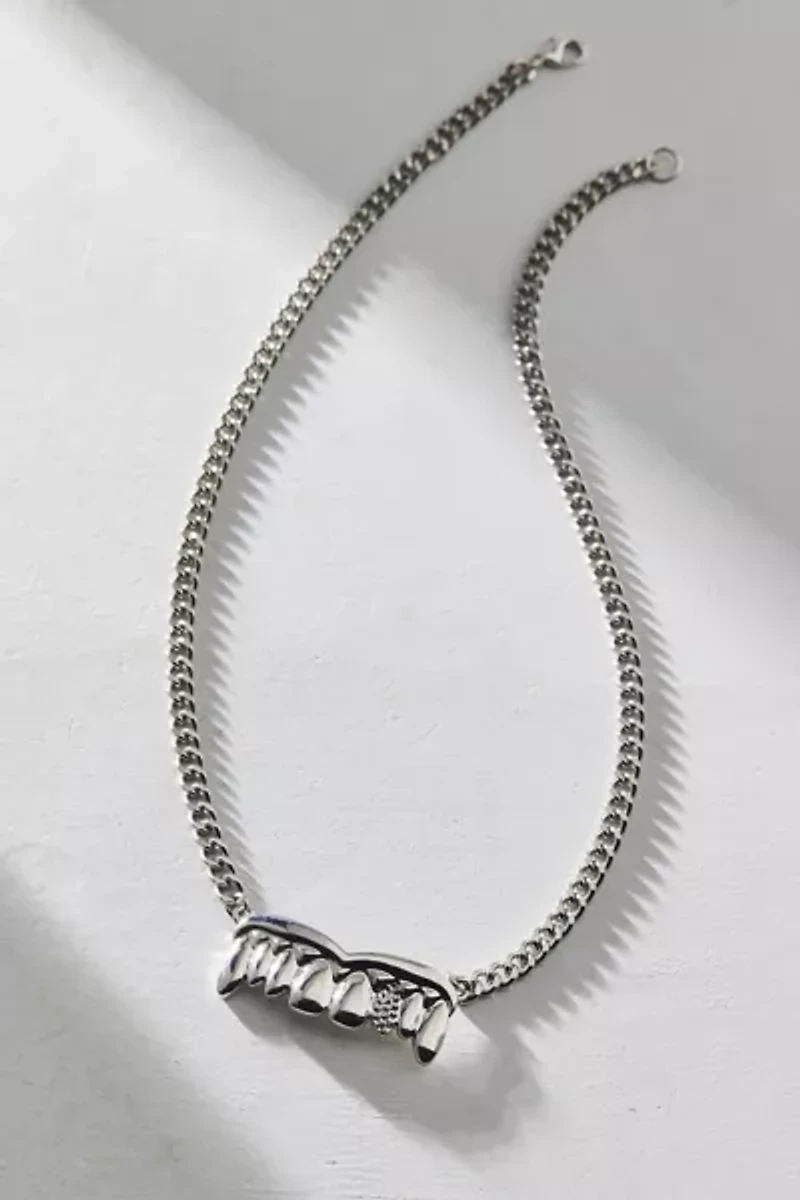 Damon Grill Pendant Necklace