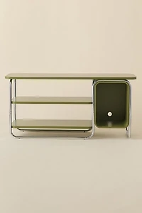 Boden Chrome Multi-Tier Media Console