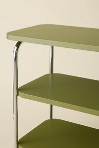 Boden Chrome Multi-Tier Media Console
