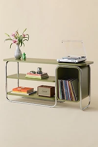 Boden Chrome Multi-Tier Media Console
