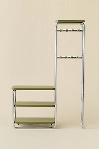 Boden Chrome Entryway Storage Console