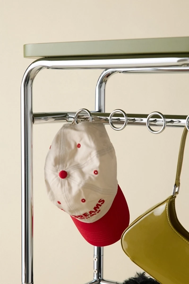 Boden Chrome Entryway Storage Console