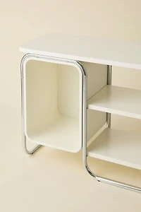 Boden Chrome Tiered Storage Unit
