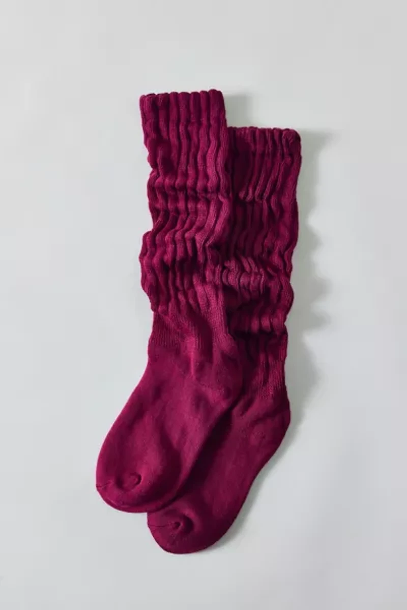 Isla Slouchy Ribbed Crew Sock