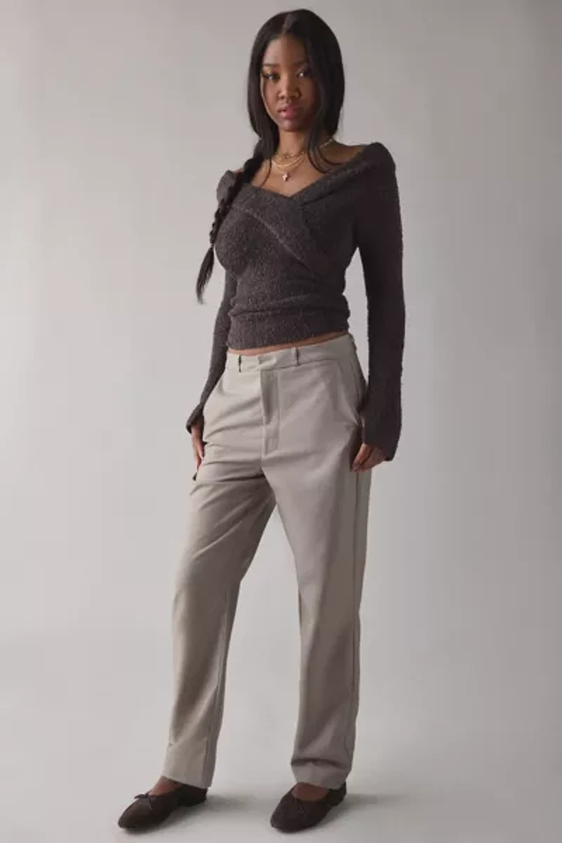 Glamorous High-Rise Straight Leg Trouser