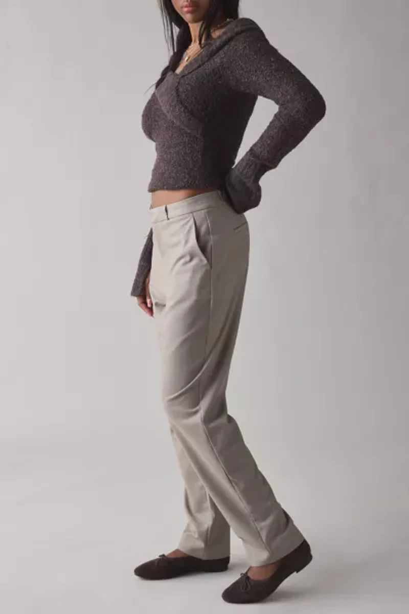 Glamorous High-Rise Straight Leg Trouser