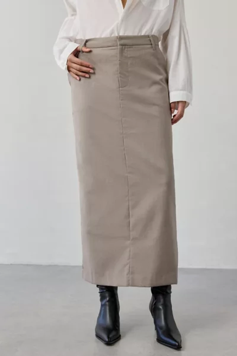 Glamorous Suit Pencil Midi Skirt