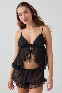 Out From Under Daydream Flyaway Cami + Micro Short PJ Set