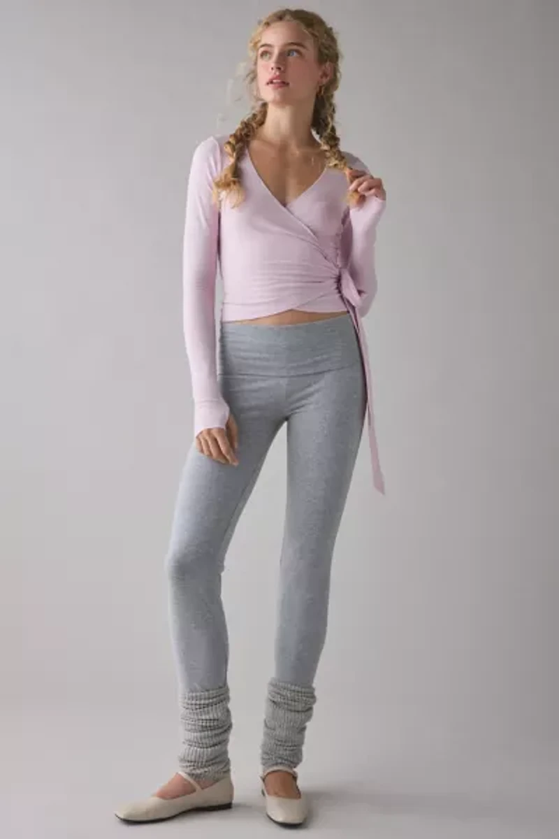 Hazel Soft Ribbed Knit Slouch Leg Warmers