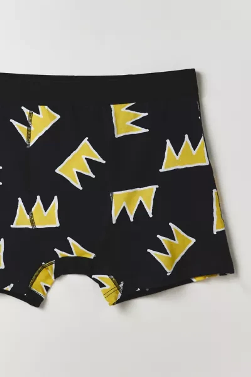 Basquiat Crown Pattern Boxer Brief