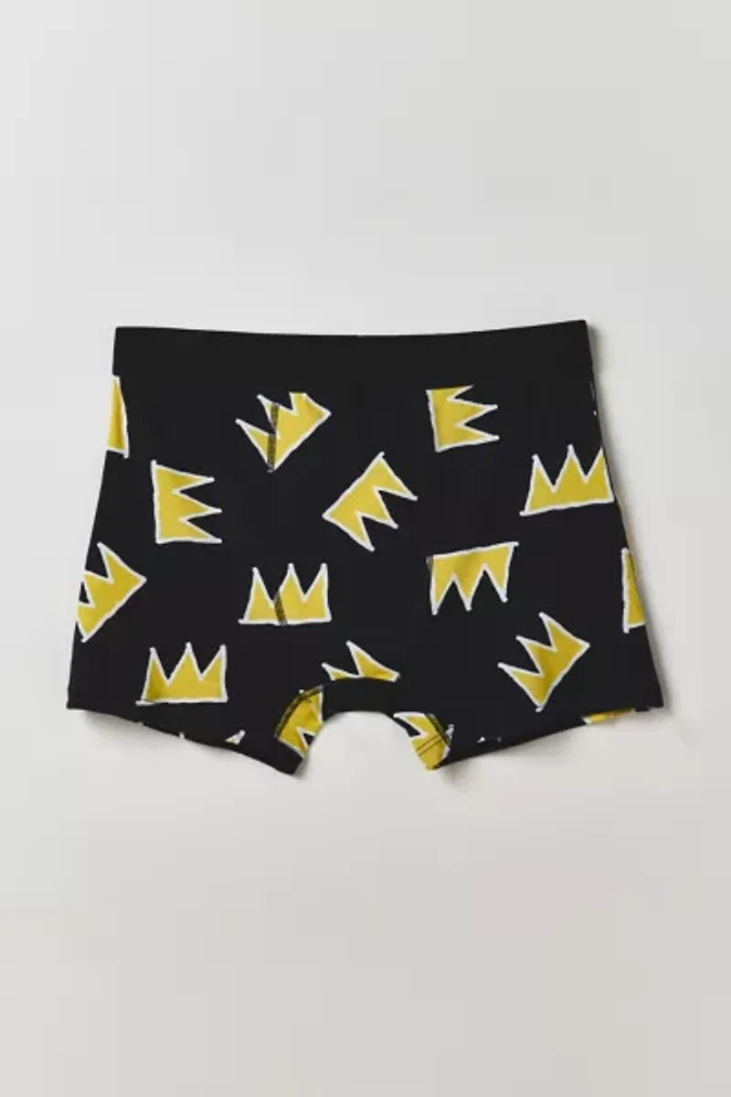 Basquiat Crown Pattern Boxer Brief